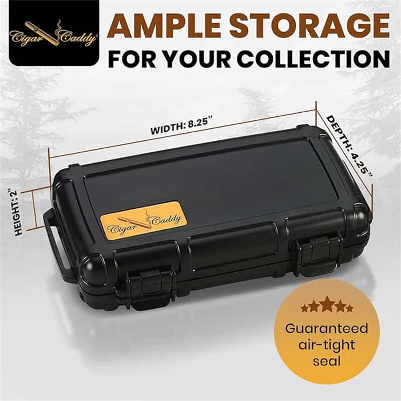 cigar caddy travel humidor