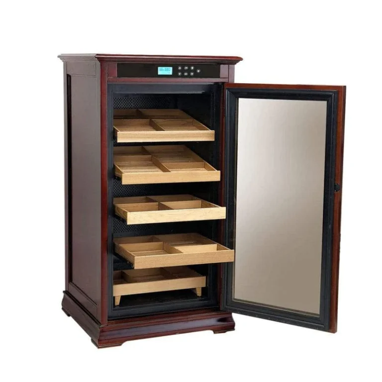 the redford electronic cabinet humidor 1 250 cigars prestige humidor